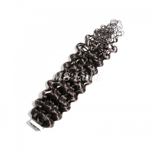 Human Hair Tape In Extensions Italy Curl（20pcs/set） | Human Hair Wig | Lace Front